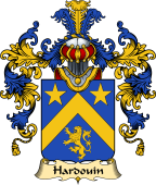 French Family Coat of Arms (v.25) Hardouin