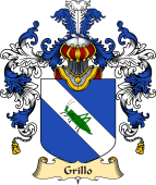Italian Family Coat of Arms (v.25a) Grillo