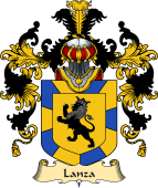Italian Family Coat of Arms (v.25a) Lanza