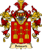 French Family Coat of Arms (v.25) Boissard