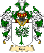 Italian Family Coat of Arms (v.25a) Sola