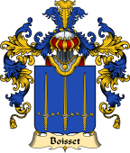 French Family Coat of Arms (v.25) Boisset
