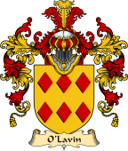Irish Family Coat of Arms (v.25a) O