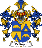 German Wappen Coat of Arms (v.25) Dellinger