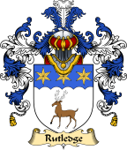 Irish Family Coat of Arms (v.25a) Rutledge