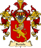 Italian Family Coat of Arms (v.25a) Bertolo