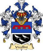 Italian Family Coat of Arms (v.25a) Uccellini