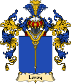 French Family Coat of Arms (v.25) Leroy (Roy le) I
