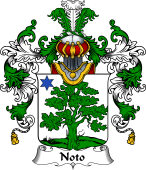Italian Family Coat of Arms (v.25b) Noto