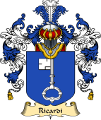 Italian Family Coat of Arms (v.25a) Ricardi