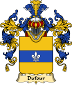 French Family Coat of Arms (v.25) Four (du)