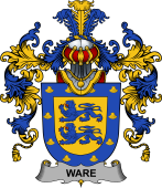 Irish Family Coat of Arms (v.25b) Ware