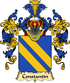 French Family Coat of Arms (v.25) Constantin