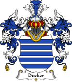 German Wappen Coat of Arms (v.25) Dücker