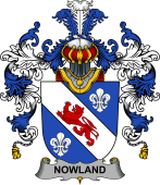 Irish Family Coat of Arms (v.25b) Nowland