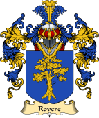 Italian Family Coat of Arms (v.25a) Rovere