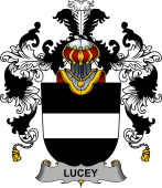 Irish Family Coat of Arms (v.25b) Lucey or O'Lucy