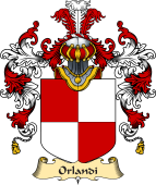 Italian Family Coat of Arms (v.25a) Orlandi