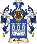 French Family Coat of Arms (v.25) Geoffroy
