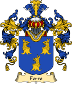 Italian Family Coat of Arms (v.25a) Ferro