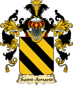 French Family Coat of Arms (v.25) Saint-Amand