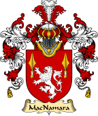 Irish Family Coat of Arms (v.25a) MacNamara