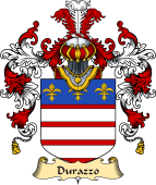 Italian Family Coat of Arms (v.25a) Durazzo