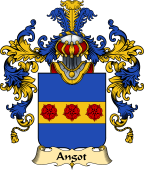 French Family Coat of Arms (v.25) Angot