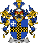 Irish Family Coat of Arms (v.25b) Whitney
