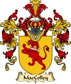 Irish Family Coat of Arms (v.25a) MacColley