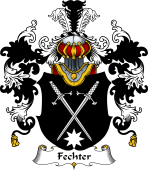 German Wappen Coat of Arms (v.25) Fechter