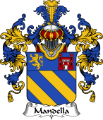 Italian Family Coat of Arms (v.25b) Mandella