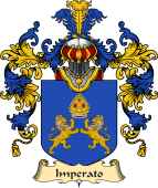 Italian Family Coat of Arms (v.25a) Imperato