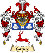 French Family Coat of Arms (v.25) Carrière