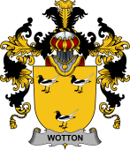 Irish Family Coat of Arms (v.25b) Wotton