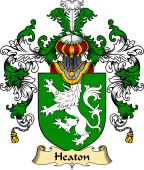 Irish Family Coat of Arms (v.25a) Heaton