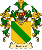 Italian Family Coat of Arms (v.25a) Traversi