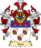 Italian Family Coat of Arms (v.25a) Vani