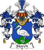 German Wappen Coat of Arms (v.25) Storch