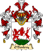 Irish Family Coat of Arms (v.25a) O'Donlevy