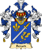 French Family Coat of Arms (v.25) Berard