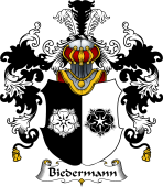 German Wappen Coat of Arms (v.25) Biedermann
