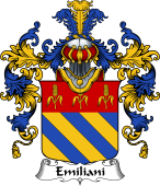 Italian Family Coat of Arms (v.25b) Emiliani