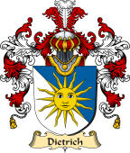German Coat of Arms (v.25b) Dietrich