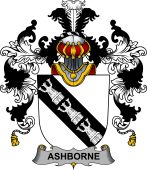 Irish Family Coat of Arms (v.25b) Ashborne