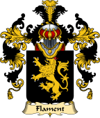 French Family Coat of Arms (v.25) Flament