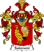 Italian Family Coat of Arms (v.25b) Salomoni