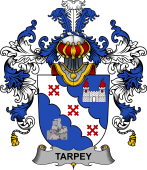 Irish Family Coat of Arms (v.25b) Tarpey