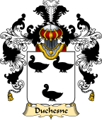 French Family Coat of Arms (v.25) Duchesne