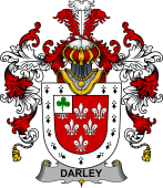 Irish Family Coat of Arms (v.25b) Darley